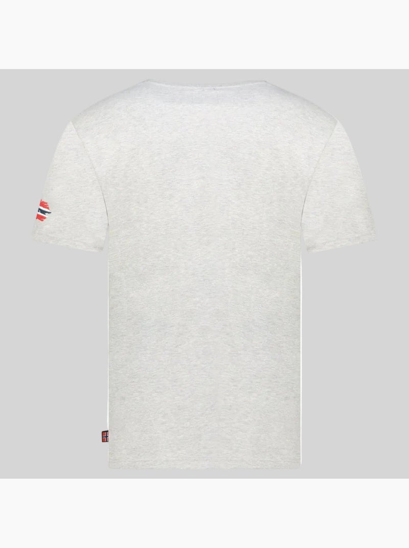 T-shirt junter – geographical norway Gris clair - Kiabi