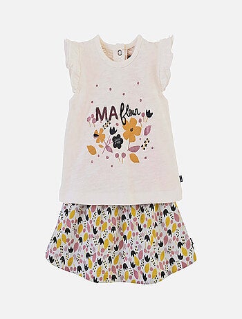 T SHIRT + JUPE MODELE CATHERINE