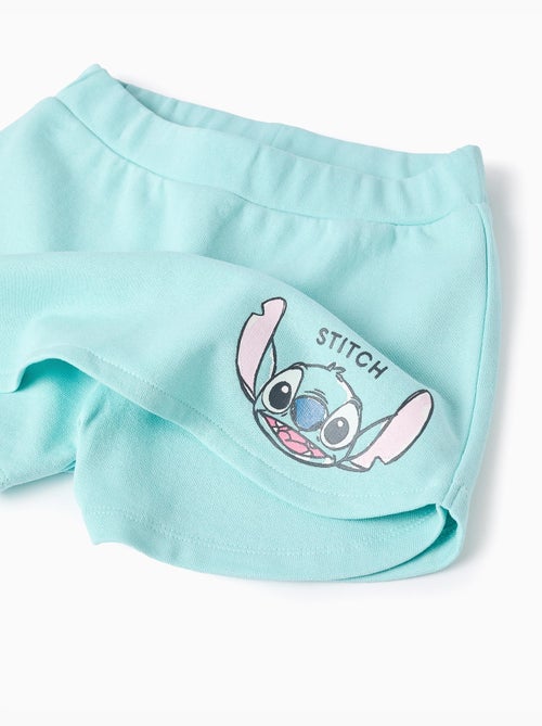 T-shirt + jupe-short en coton avec Stitch - Kiabi