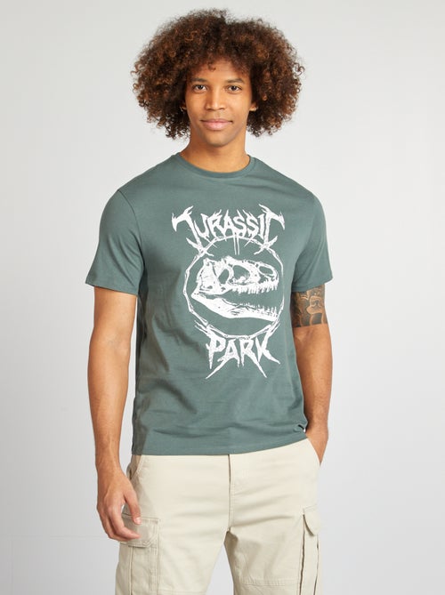 T-shirt 'Jurassic Park' manches courtes - Kiabi