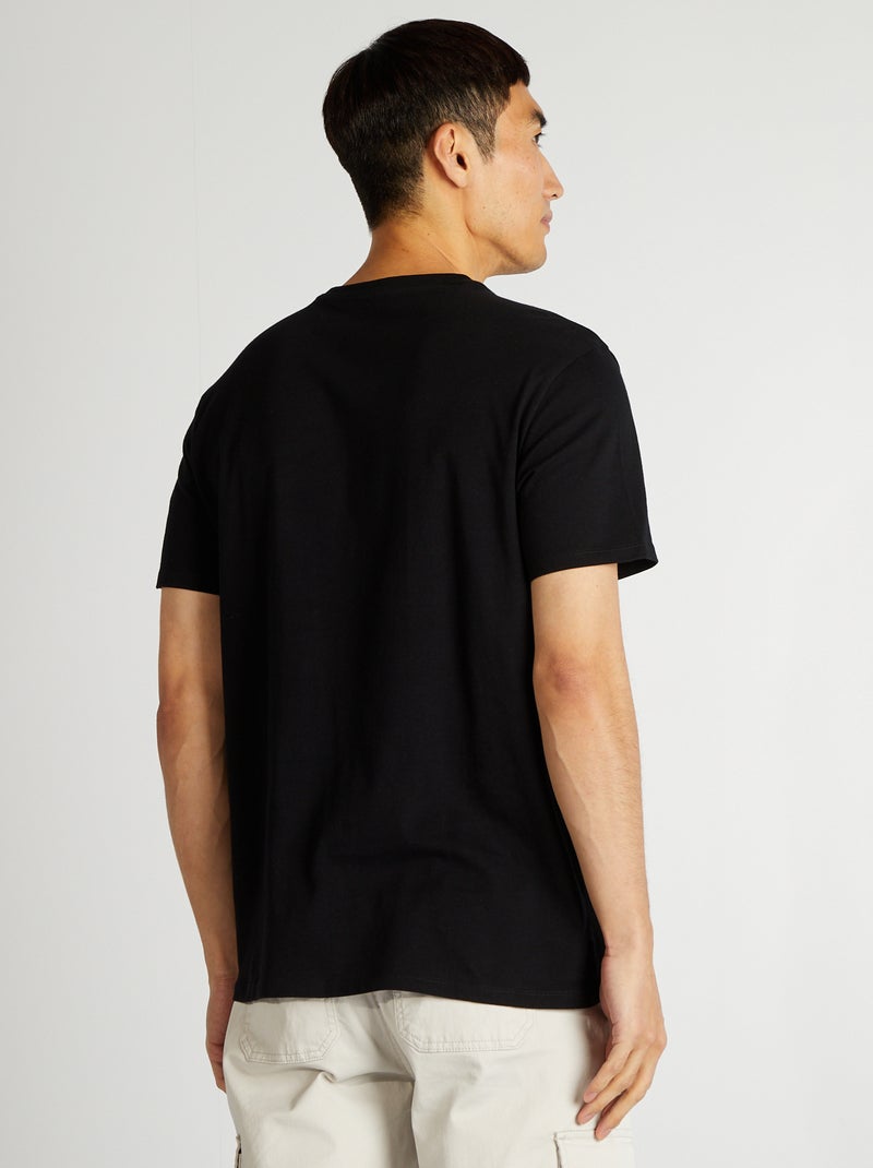 T-shirt 'Jurassic Park' 'Pixel art' Noir - Kiabi