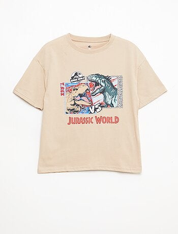 T-shirt 'Jurassic World' à manches courtes