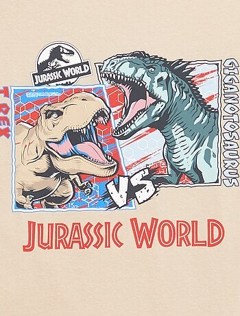 T-shirt 'Jurassic World' à manches courtes
