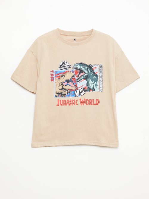 T-shirt 'Jurassic World' à manches courtes - Kiabi
