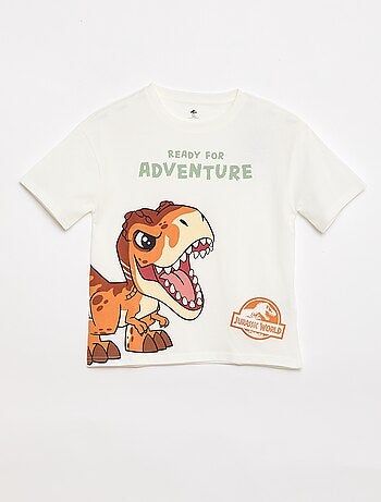 T-shirt 'Jurassic World' à manches courtes