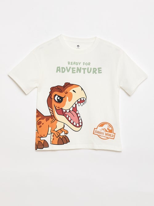 T-shirt 'Jurassic World' à manches courtes - Kiabi