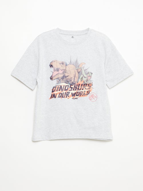 T-shirt 'Jurassic World' à manches courtes - Kiabi