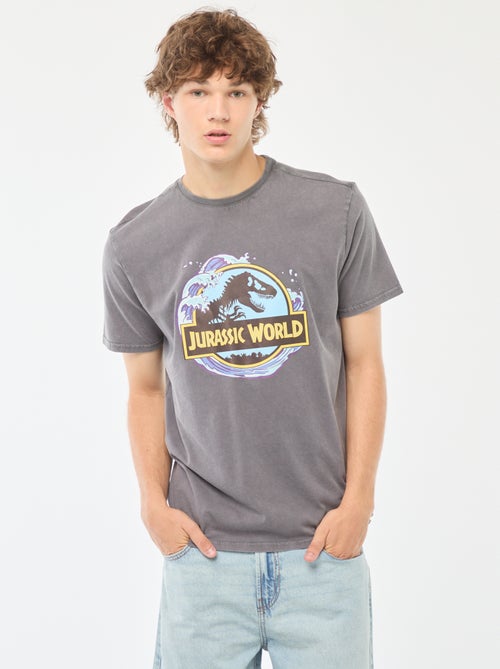T-shirt 'Jurassic World' manches courtes - Kiabi