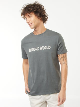 T-shirt 'Jurassic World' manches courtes
