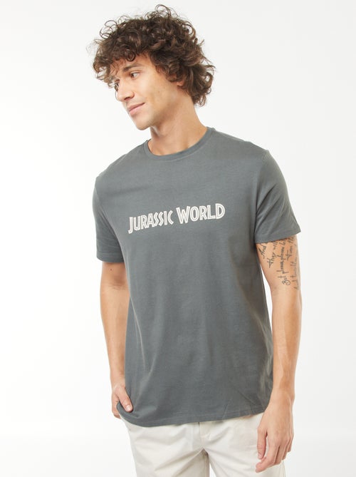 T-shirt 'Jurassic World' manches courtes - Kiabi