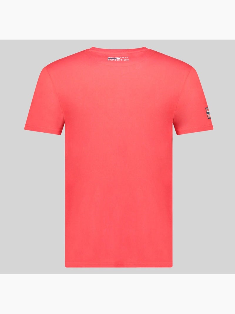 T-shirt jurbank – geographical norway Rouge - Kiabi