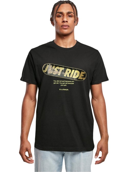 T-shirt just ride - mister tee - Kiabi