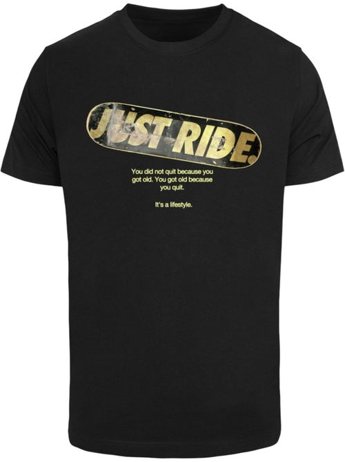 T-shirt just ride - mister tee - Kiabi