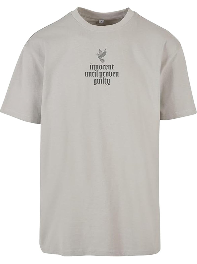 T-shirt justice - mister tee Gris moyen - Kiabi