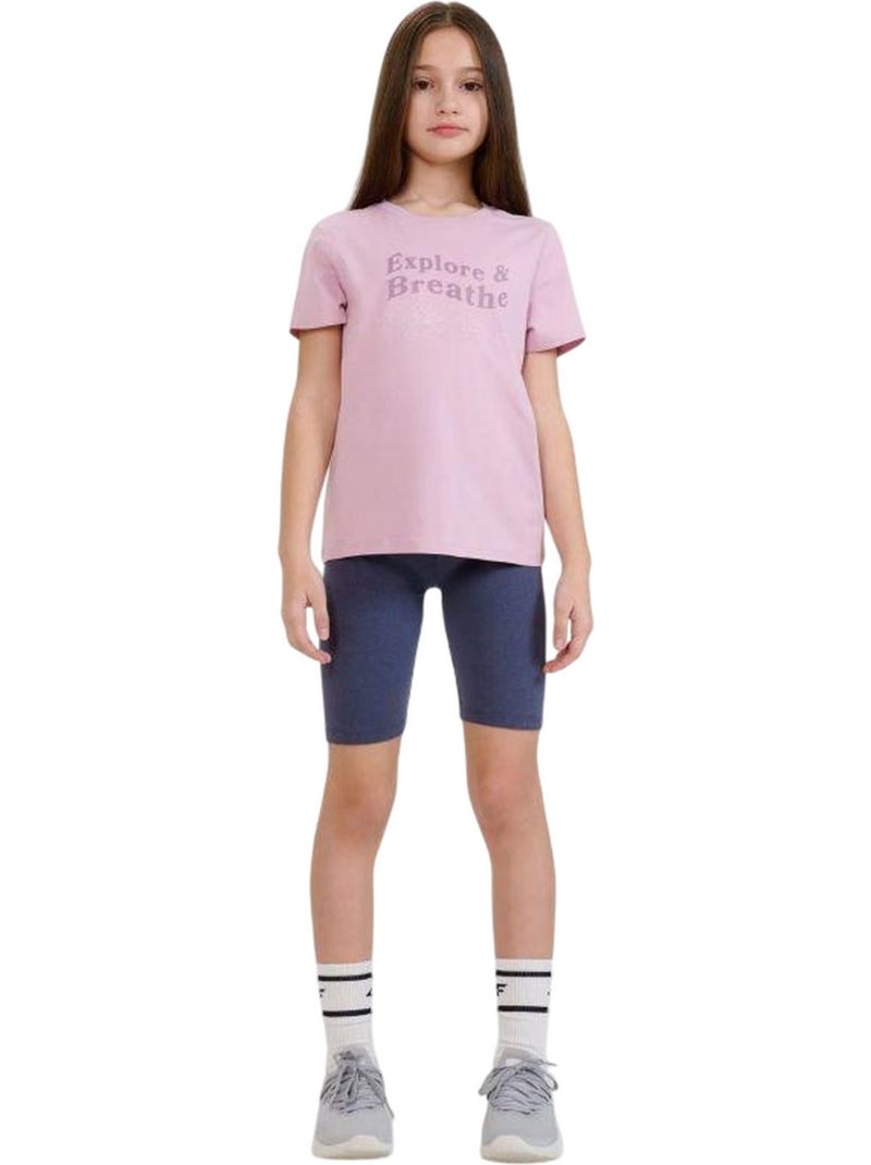 T-shirt jwss25ttshf1854 - 4f Rose - Kiabi
