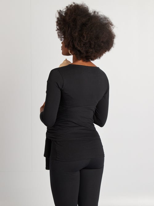 T-shirt kangourou allaitement - Kiabi