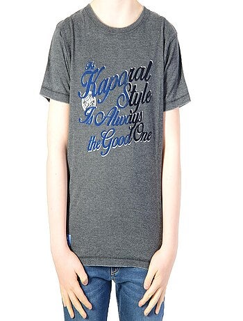 T-shirt Kaporal Enfant Dumb Black