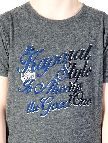 T-shirt Kaporal Enfant Dumb Black