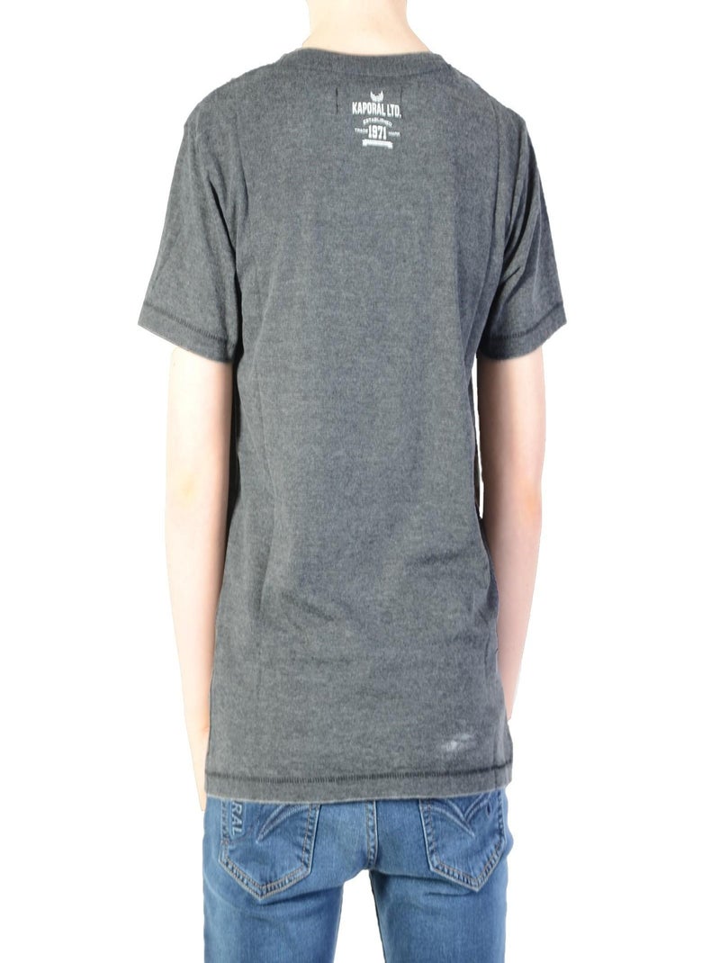 T-shirt Kaporal Enfant Dumb Black Gris - Kiabi