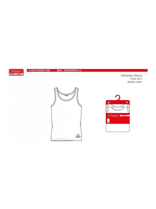 T Shirt KAPPA - Pack de 2 - Kiabi