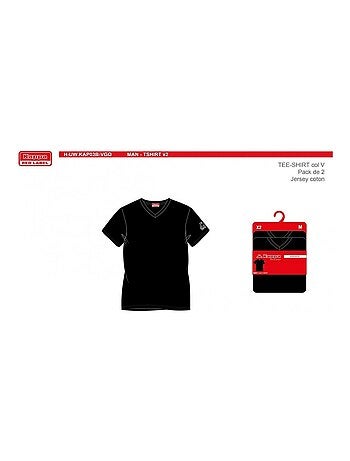 T Shirt KAPPA - Pack de 2