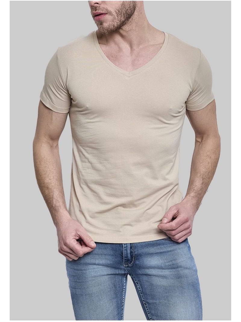 T-Shirt Kebello Beige - Kiabi