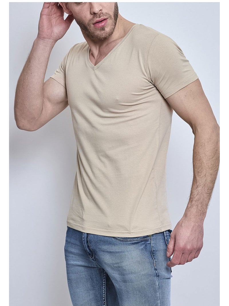 T-Shirt Kebello Beige - Kiabi
