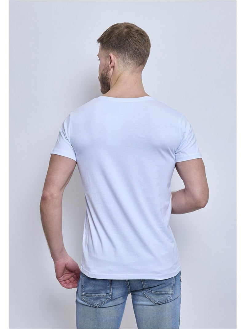 T-Shirt Kebello Blanc - Kiabi