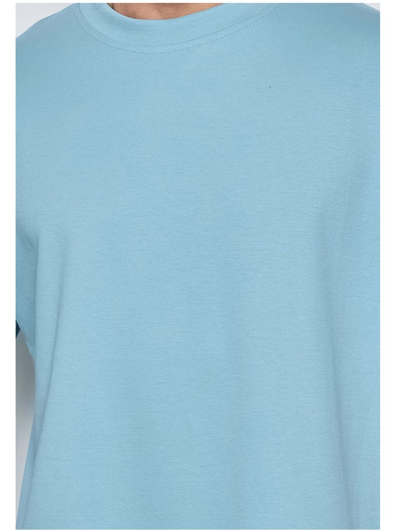 T-Shirt Kebello Bleu ciel - Kiabi