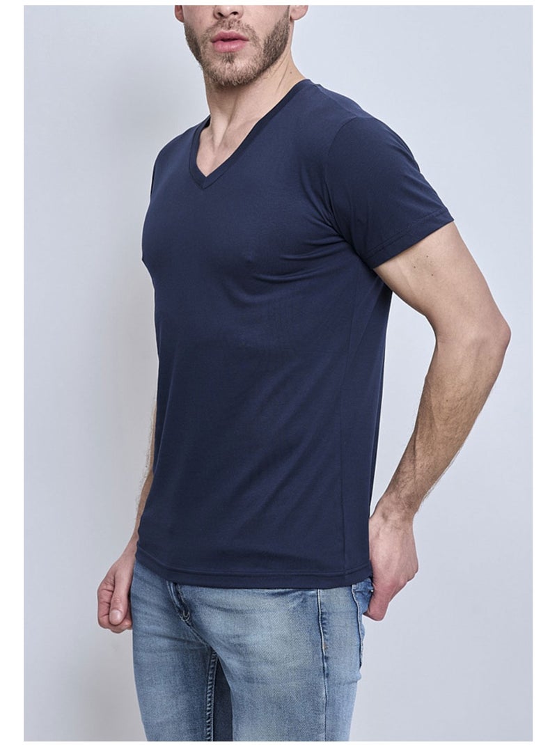 T-Shirt Kebello Bleu marine - Kiabi