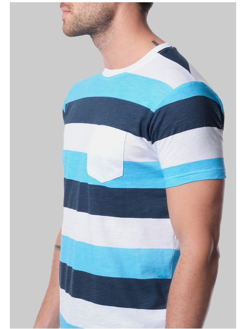 T-Shirt Kebello Bleu turquoise - Kiabi
