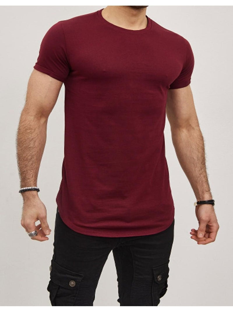T-Shirt Kebello Bordeaux - Kiabi