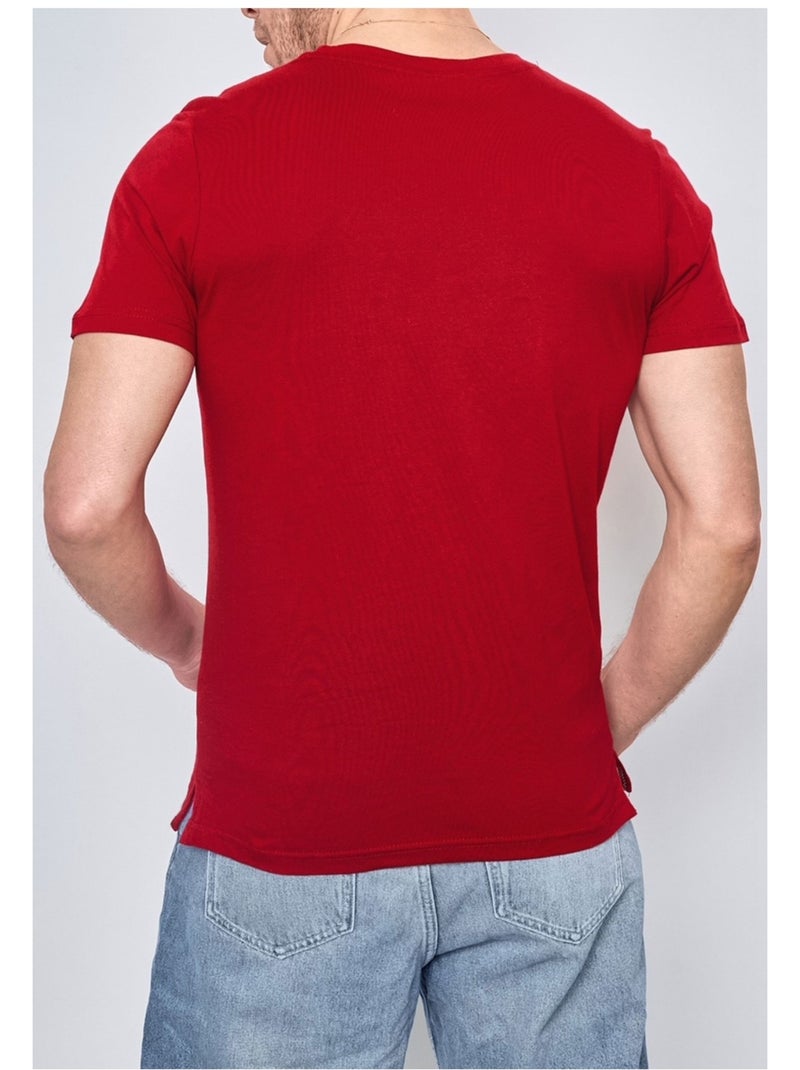 T-Shirt Kebello Bordeaux - Kiabi
