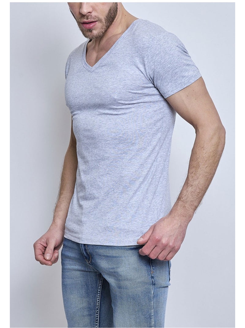 T-Shirt Kebello Gris - Kiabi