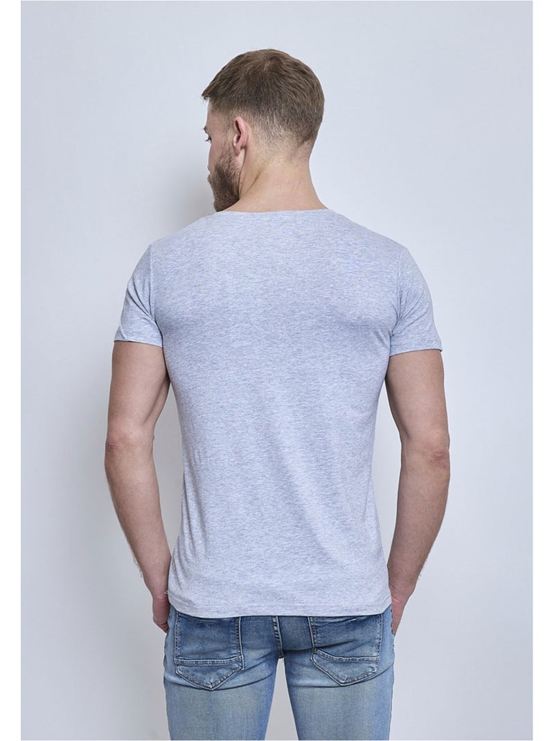 T-Shirt Kebello Gris - Kiabi