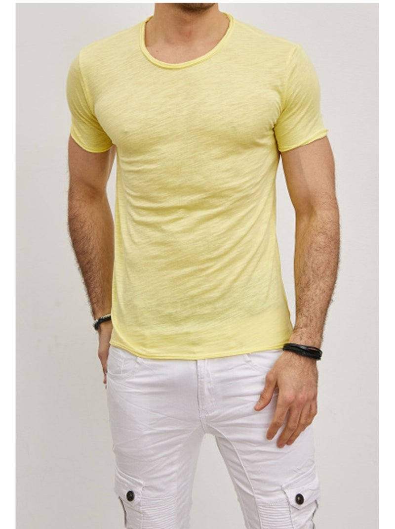 T-Shirt Kebello Jaune - Kiabi