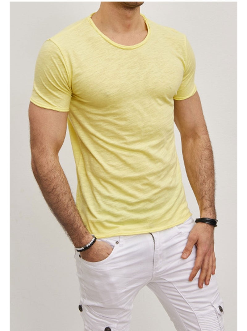 T-Shirt Kebello Jaune - Kiabi
