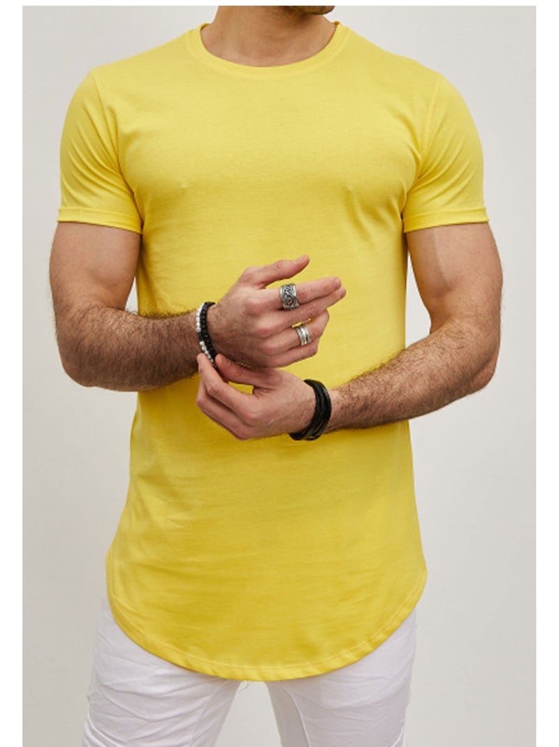 T-Shirt Kebello Jaune - Kiabi