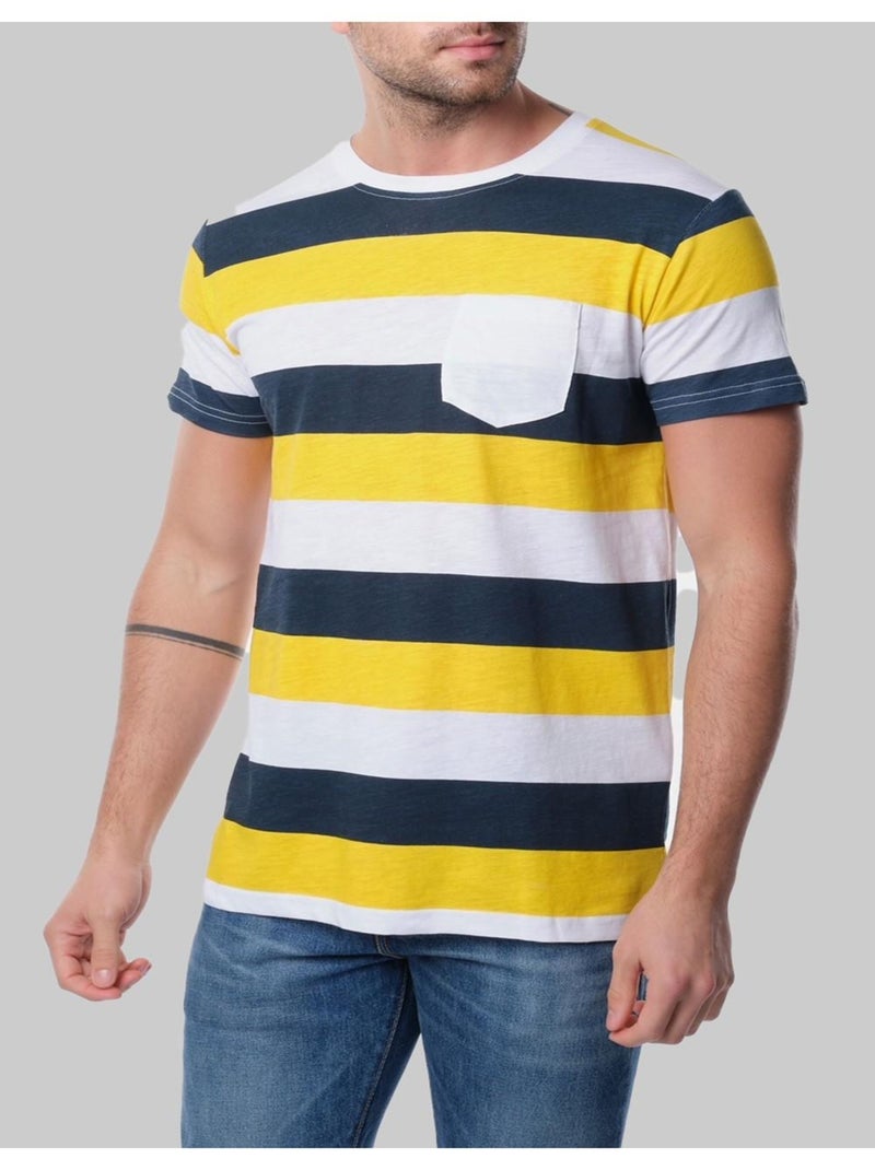 T-Shirt Kebello Jaune - Kiabi