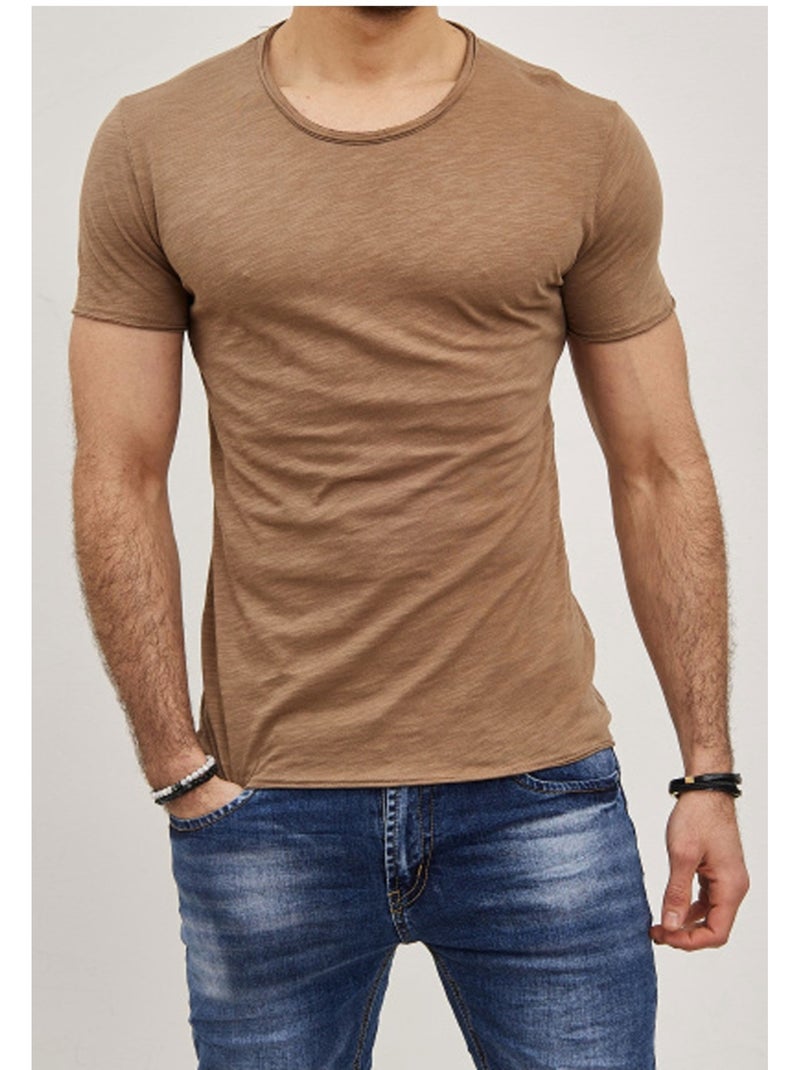 T-Shirt Kebello Marron - Kiabi