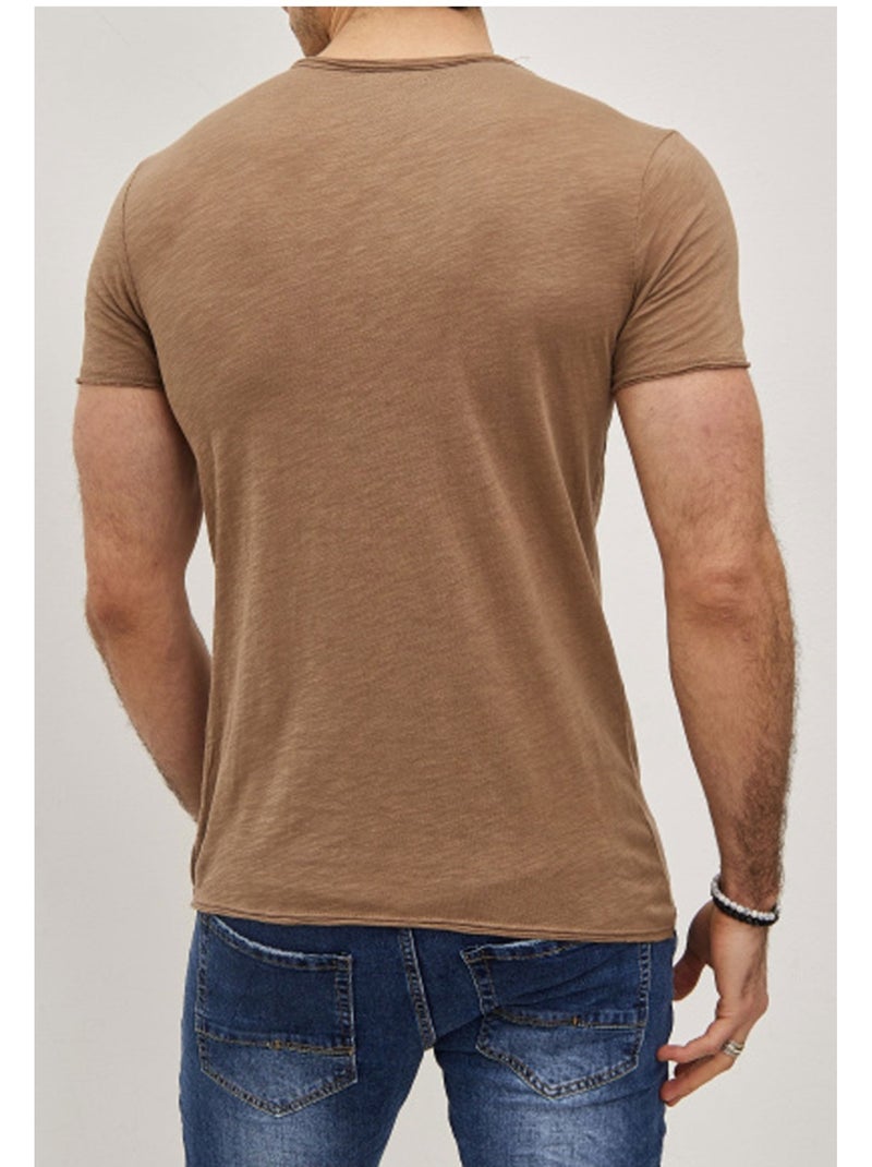 T-Shirt Kebello Marron - Kiabi