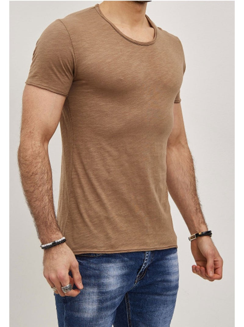 T-Shirt Kebello Marron - Kiabi