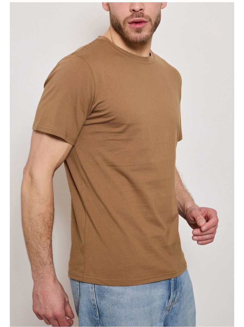 T-Shirt Kebello Marron - Kiabi