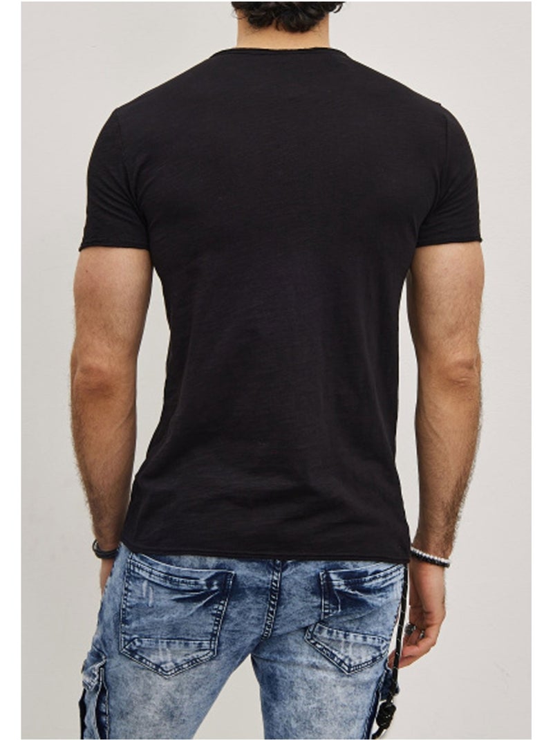 T-Shirt Kebello Noir Noir - Kiabi