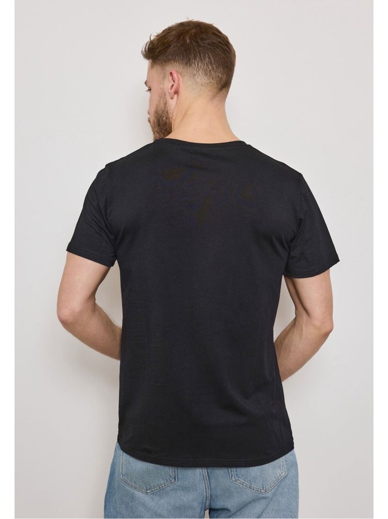 T-Shirt Kebello Noir Noir - Kiabi