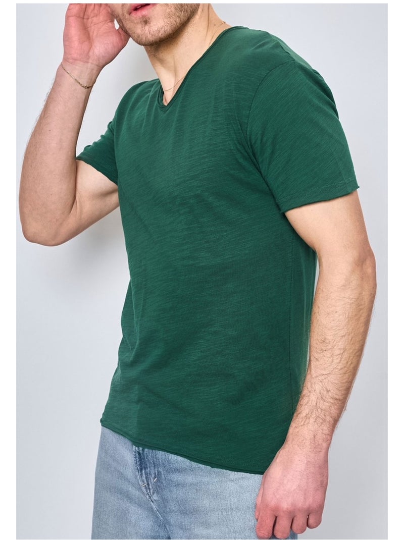 T-Shirt Kebello Vert - Kiabi