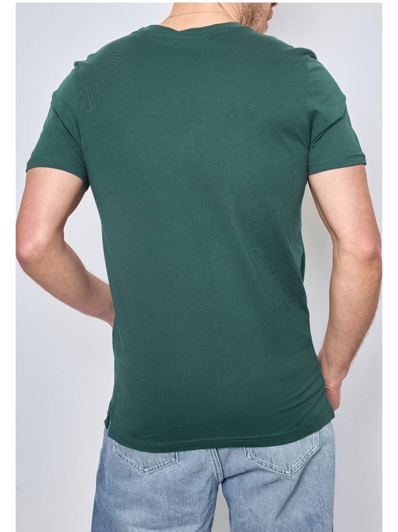 T-Shirt Kebello Vert - Kiabi