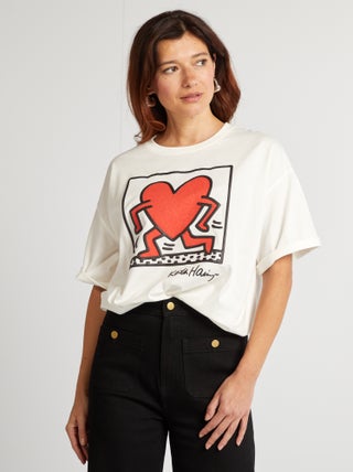 T-shirt 'Keith Haring' - Saint-valentin