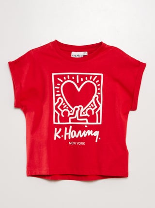 T-shirt 'Keith Haring' - Saint-valentin