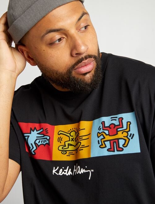 T-shirt 'Keith Haring' à col rond - Kiabi
